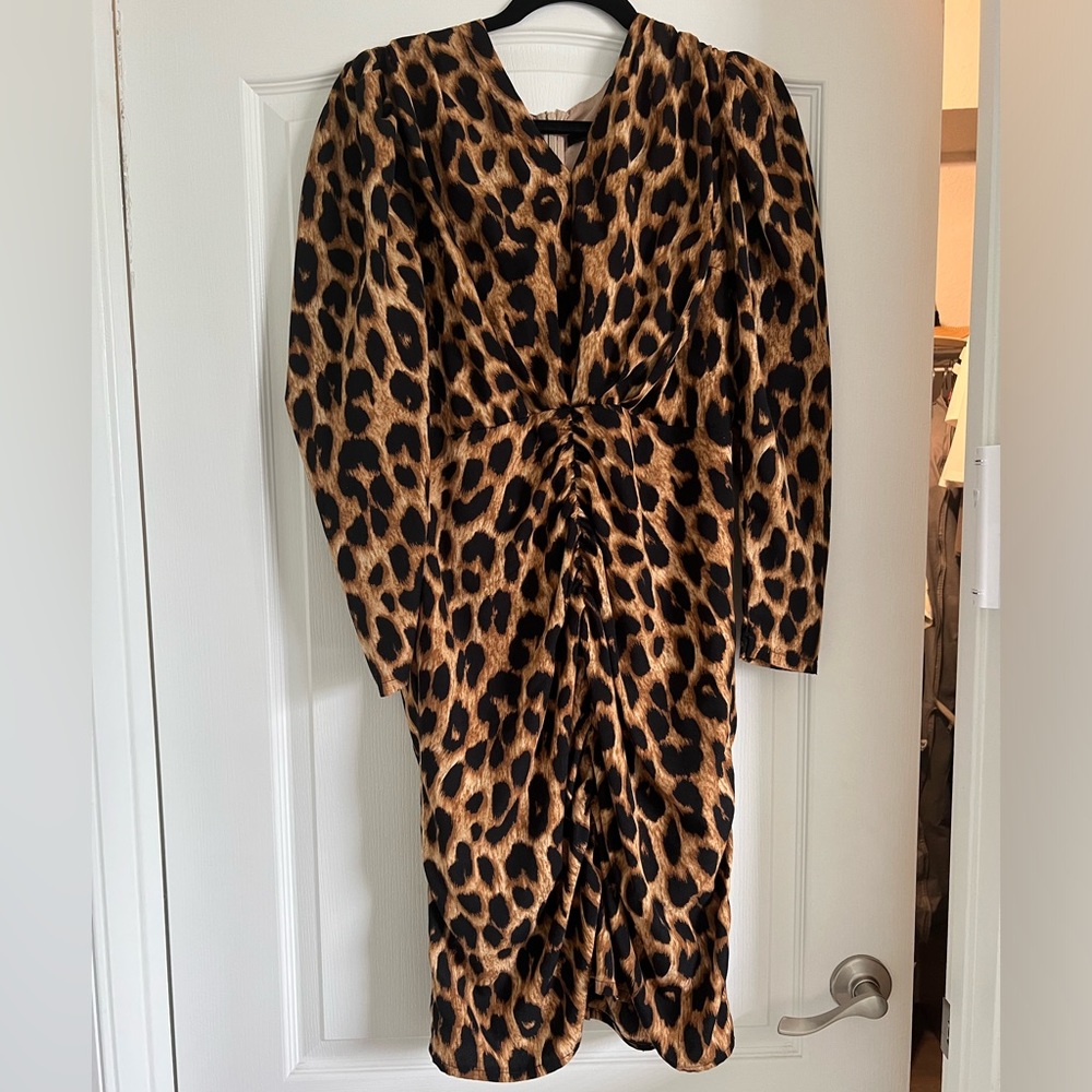 Animal print dress